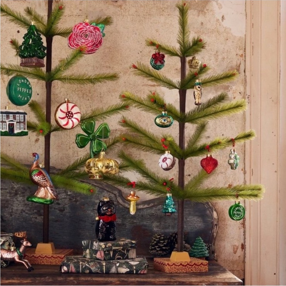 24" Artificial Christmas Tree with Red Berries - John Derian for Target
